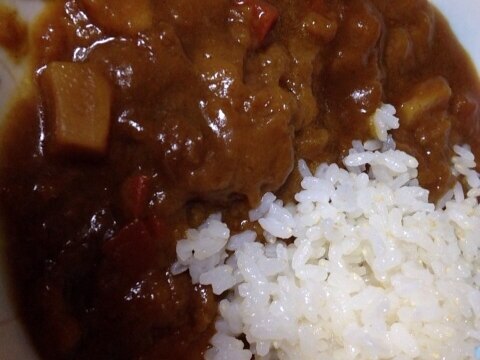 市販のルーでバターカレー